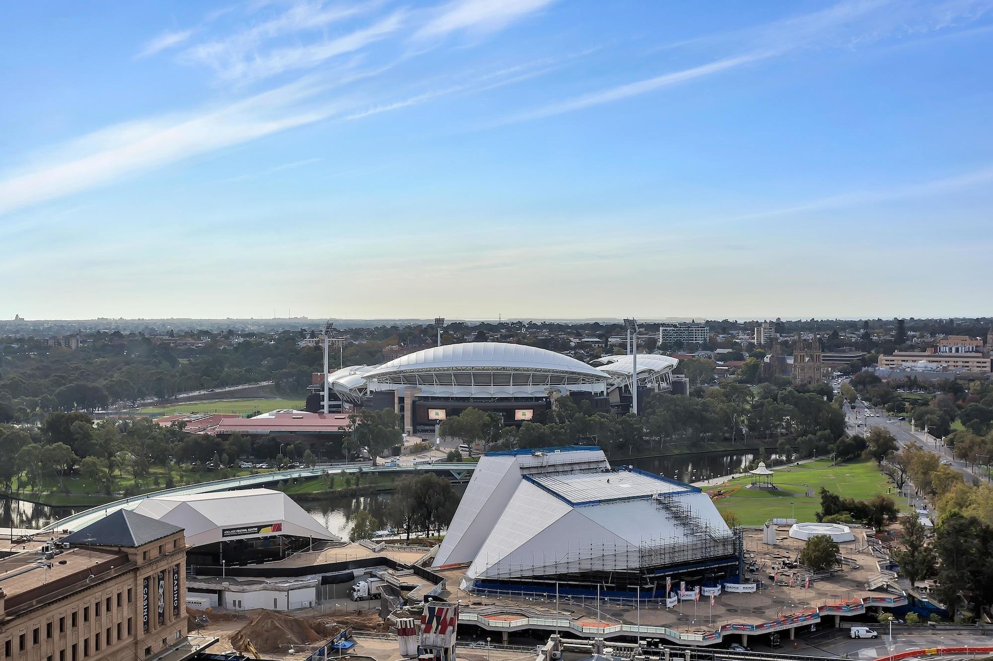 Отель Stamford Plaza Аделаида Экстерьер фото The Adelaide Oval, the home of the Adelaide Crows